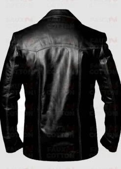 Fight Club Brad Pitt Leather Jacket