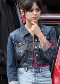 Finestkind Jenna Ortega Mabel Denim Jacket