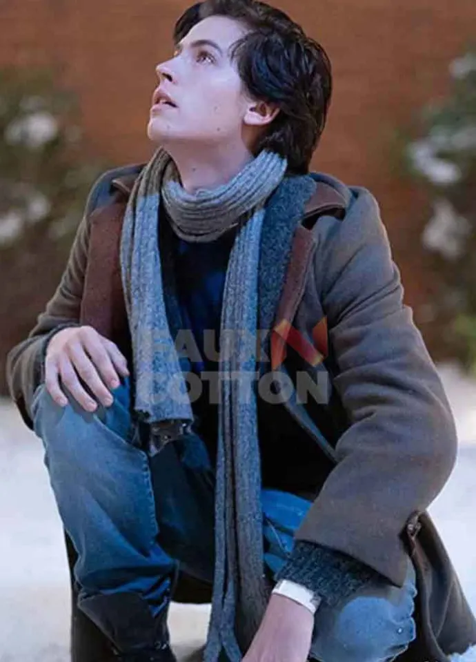 Five Feet Apart Cole Sprouse Brown Leather Jacket