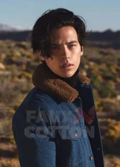 FIVE FEET APART COLE SPROUSE ( WILL ) DENIM JACKET