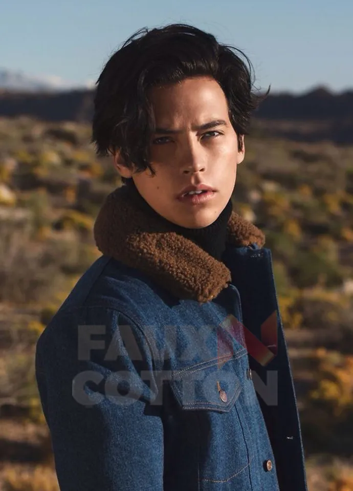 FIVE FEET APART COLE SPROUSE ( WILL ) DENIM JACKET