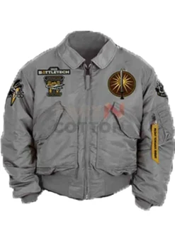 Flight Battletech Mechwarrior Bomber Jacket