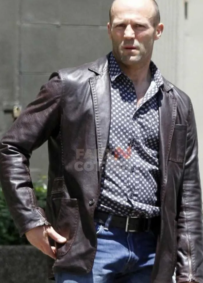 Furious 7 Jason Statham (Ian Shaw) Leather Jacket