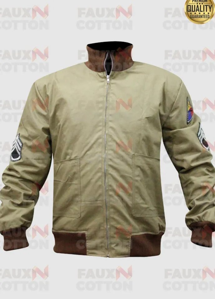 Fury Brad Pitt (Wardaddy) Tanker WW2 Jacket