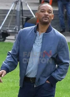 Gemini Man Will Smith Blue Jacket