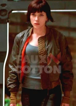 Ghost in the Shell Scarlett Johansson ( Motoko Kusanagi ) Bomber Jacket