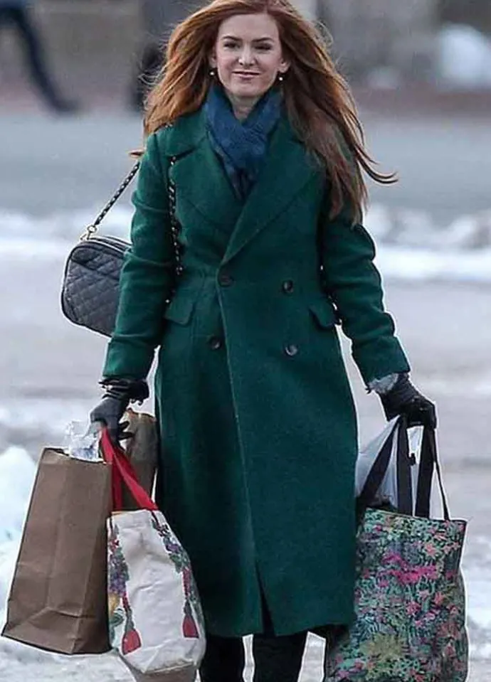 GOD MOTHERED (MACKENZIE) ISLA FISHER WOOL COAT