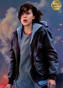 Godzilla King of the Monsters Madison Russell Leather Jacket