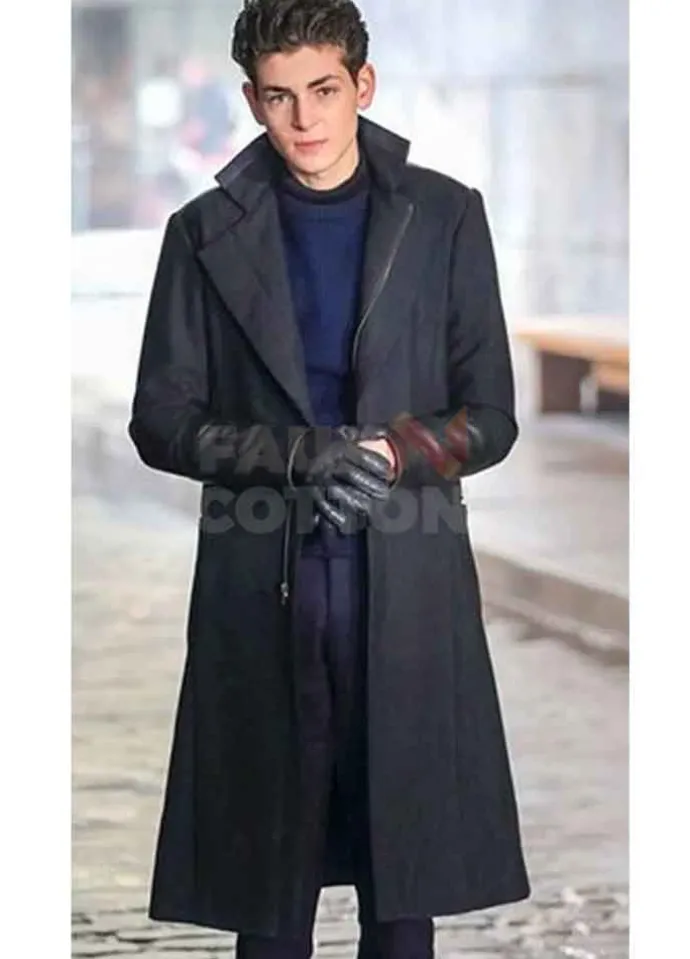 Gotham David Mazouz Blue Coat