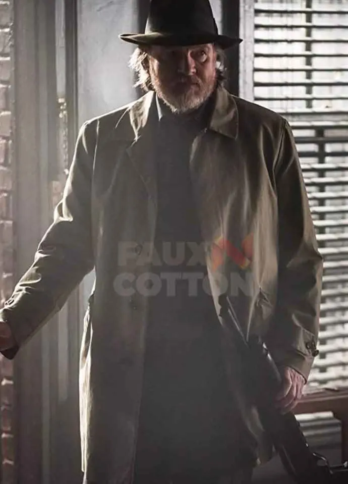 Gotham Donal Logue Trench Coat