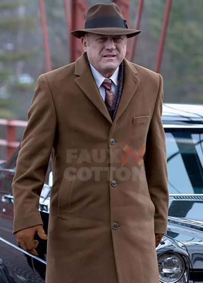 Gotham John Doman Brown Trench Coat