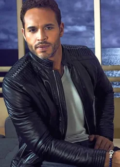 GRACELAND (AGENT PAUL BRIGGS) DANIEL SUNJATA BLACK JACKET