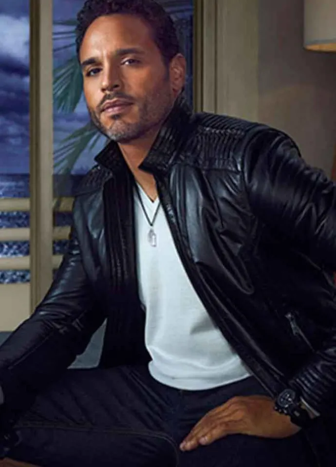 GRACELAND (AGENT PAUL BRIGGS) DANIEL SUNJATA BLACK JACKET