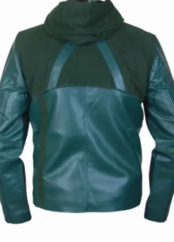 GREEN ARROW OLIVER QUEEN REMOVABLE HOOD JACKET