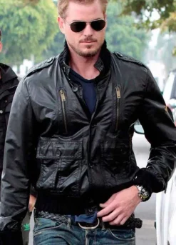 GREY’S ANATOMY SEASON 16 (DR. MARK SLOAN) ERIC DANE LEATHER JACKET