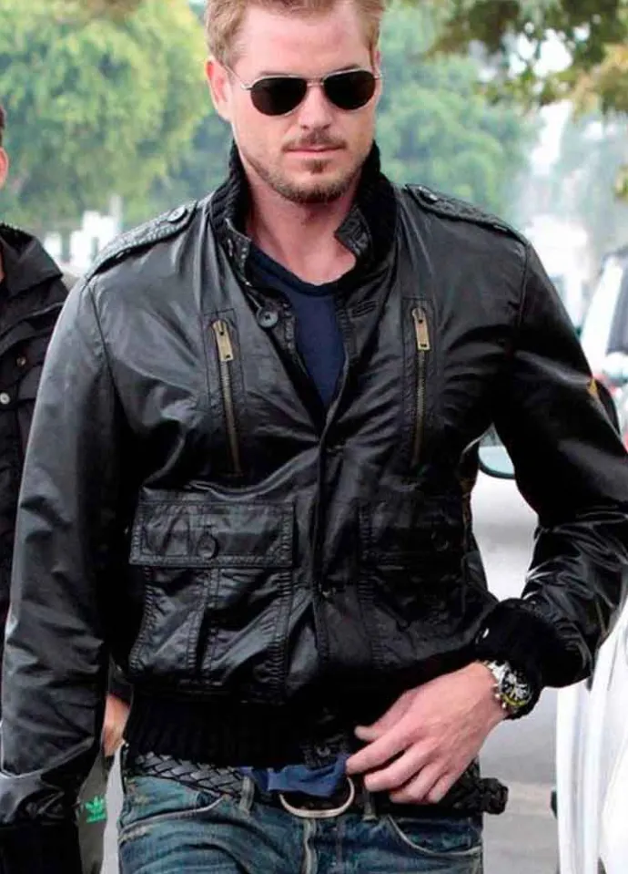 GREY’S ANATOMY SEASON 16 (DR. MARK SLOAN) ERIC DANE LEATHER JACKET