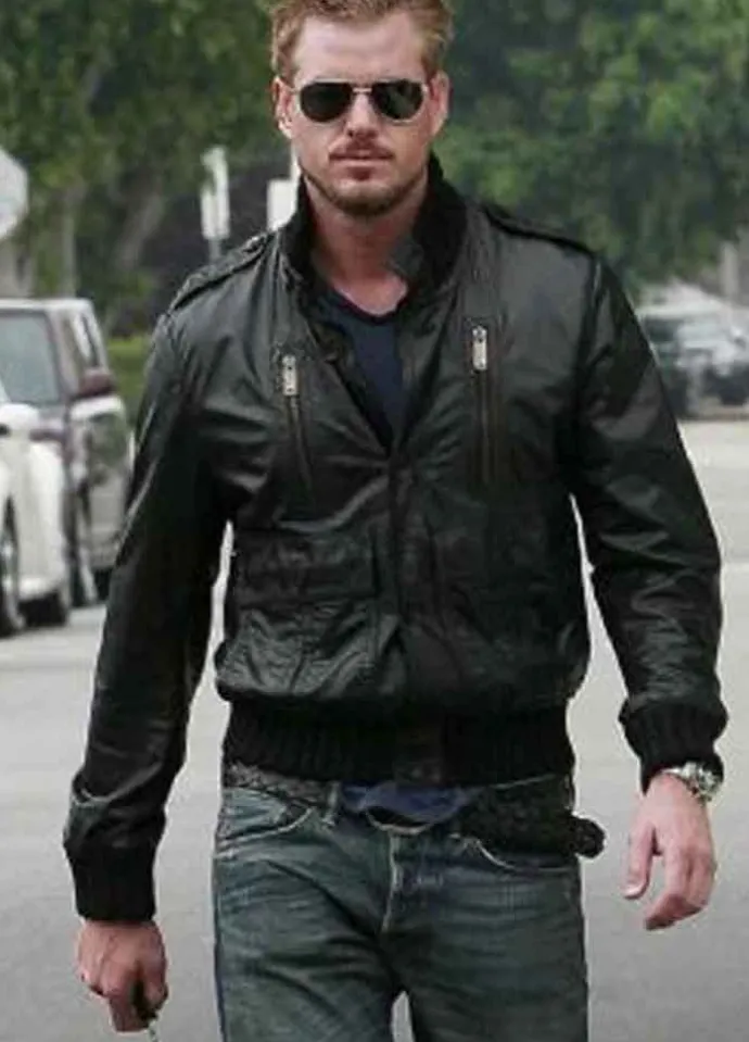 GREY’S ANATOMY SEASON 16 (DR. MARK SLOAN) ERIC DANE LEATHER JACKET