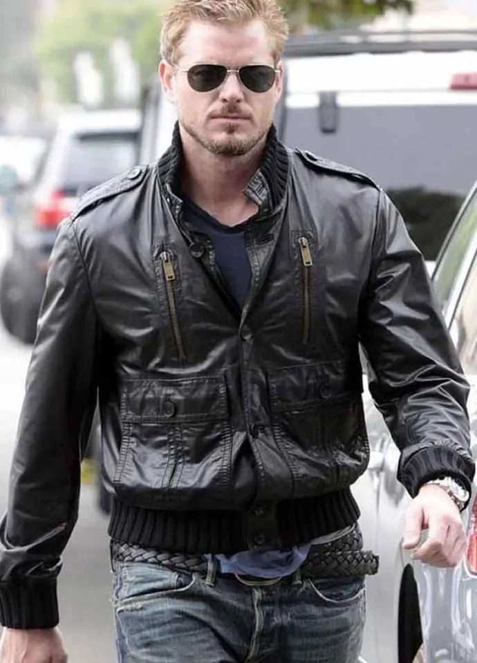 GREY’S ANATOMY SEASON 16 (DR. MARK SLOAN) ERIC DANE LEATHER JACKET