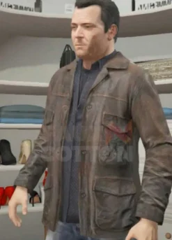 GTA 5 Michael Townley Leather Jacket