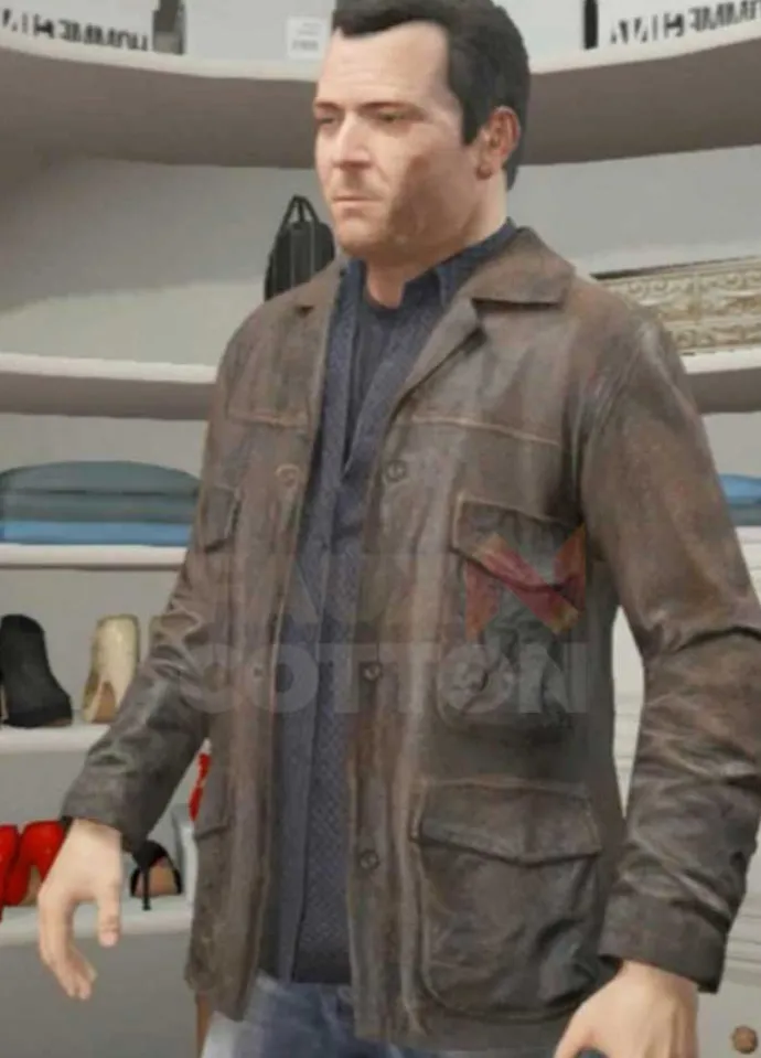GTA 5 Michael Townley Leather Jacket