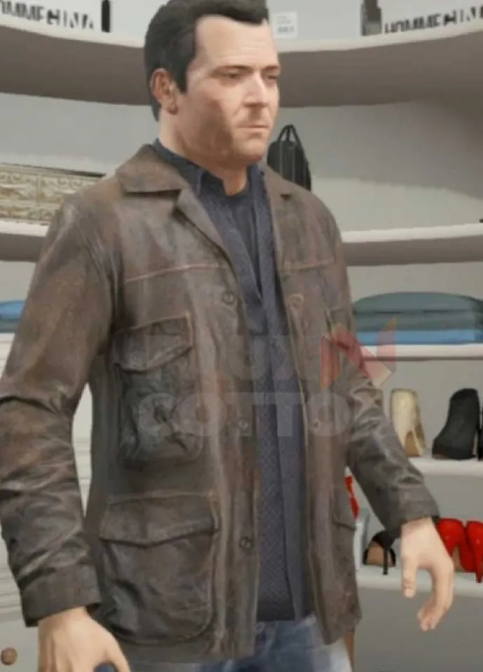 GTA 5 Michael Townley Leather Jacket