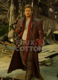 Guardians of the Galaxy Starlord (Peter Quill) Trench Coat