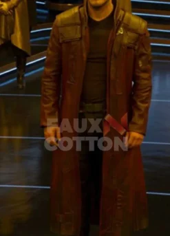 Guardians of the Galaxy Starlord (Peter Quill) Trench Coat