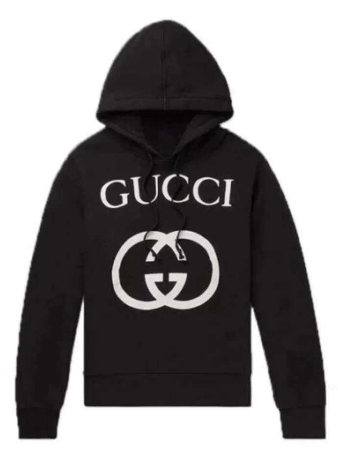Gucci Black Fleece Hoodie