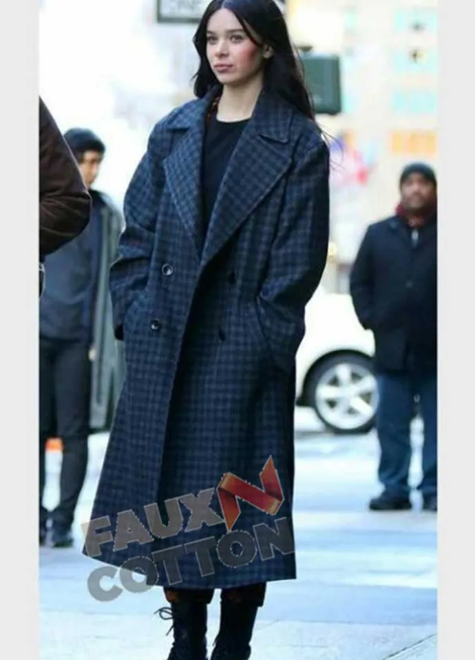 Hawkeye (Kate Bishop) Hailee Steinfeld Black Trench Coat
