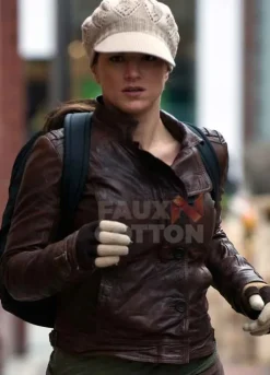 Haywire Gina Carano Leather Jacket