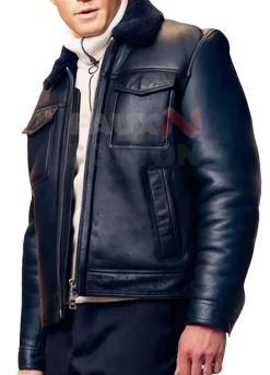 Heart Of Stone Jamie Dornan (Parker) Black Jacket