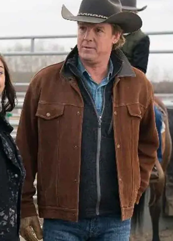 HEARTLAND TIM FLEMING BROWN JACKET