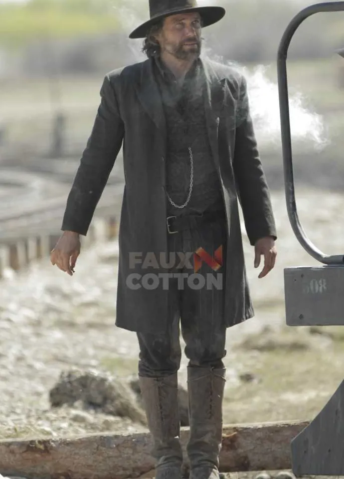 Hell on Wheels Cullen Bohannon (Anson Mount) Trench Coat