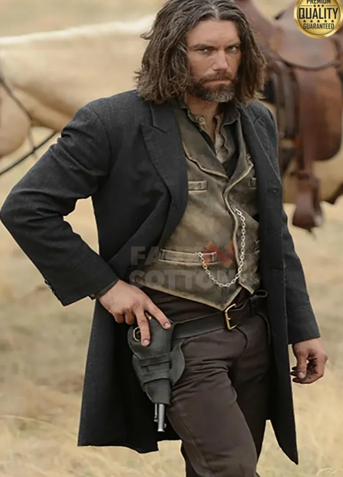 Hell on Wheels Cullen Bohannon (Anson Mount) Trench Coat