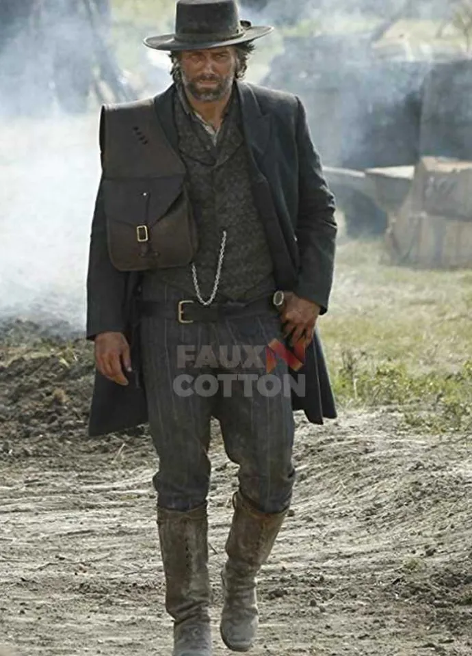 Hell on Wheels Cullen Bohannon (Anson Mount) Trench Coat