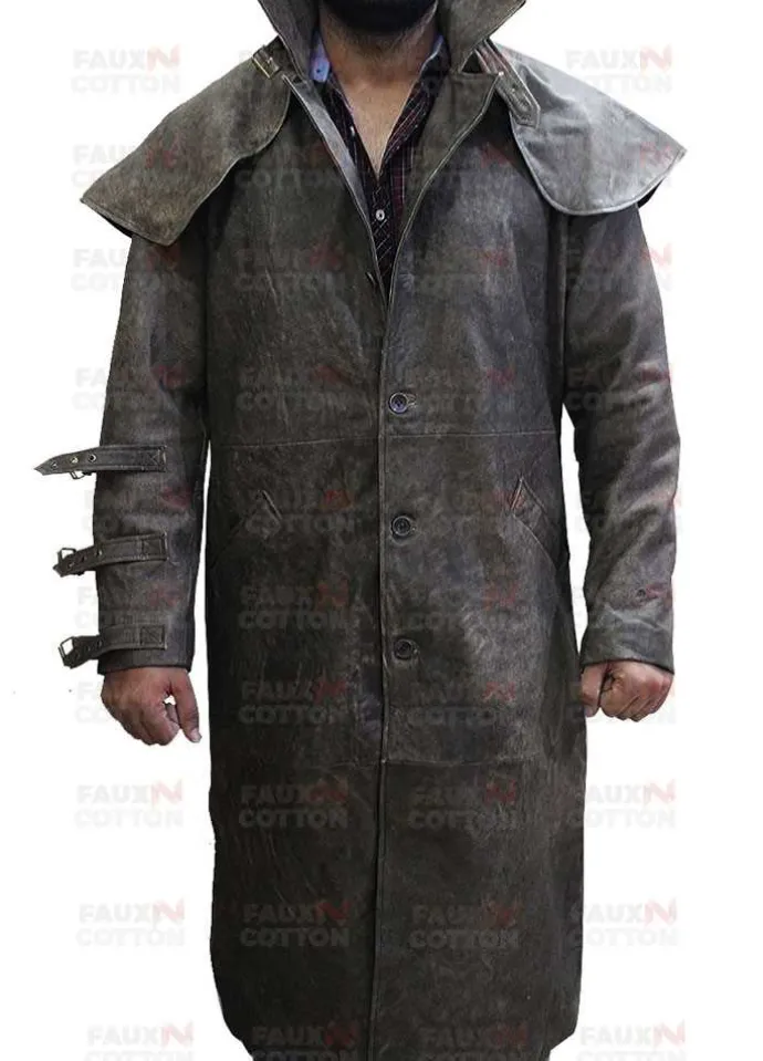 Hellboy Ron Perlman Leather Coat