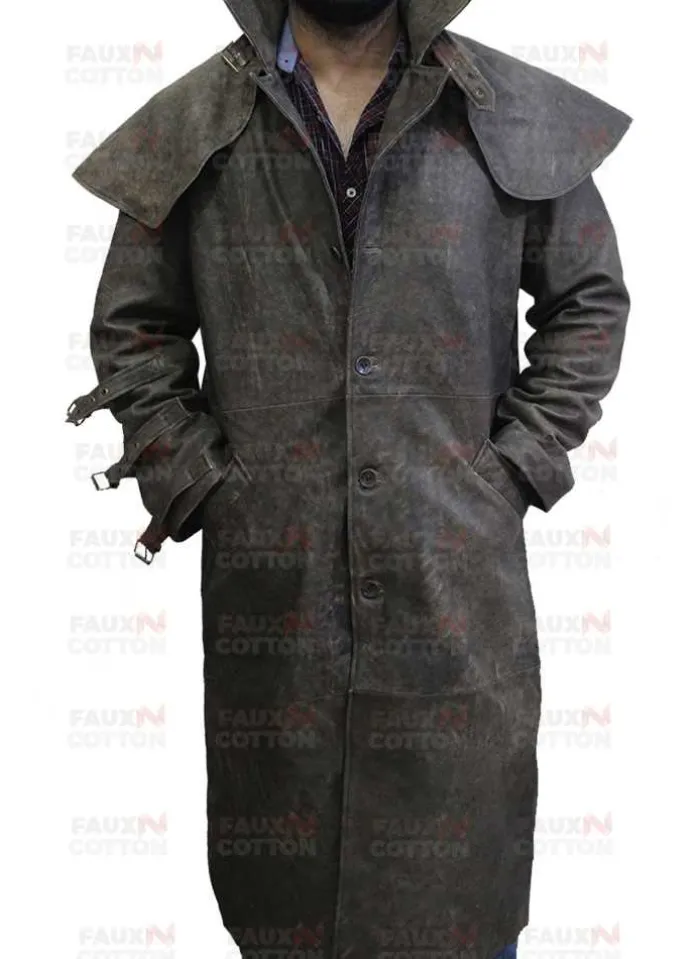 Hellboy Ron Perlman Leather Coat