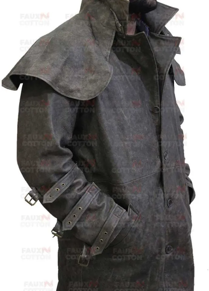 Hellboy Ron Perlman Leather Coat
