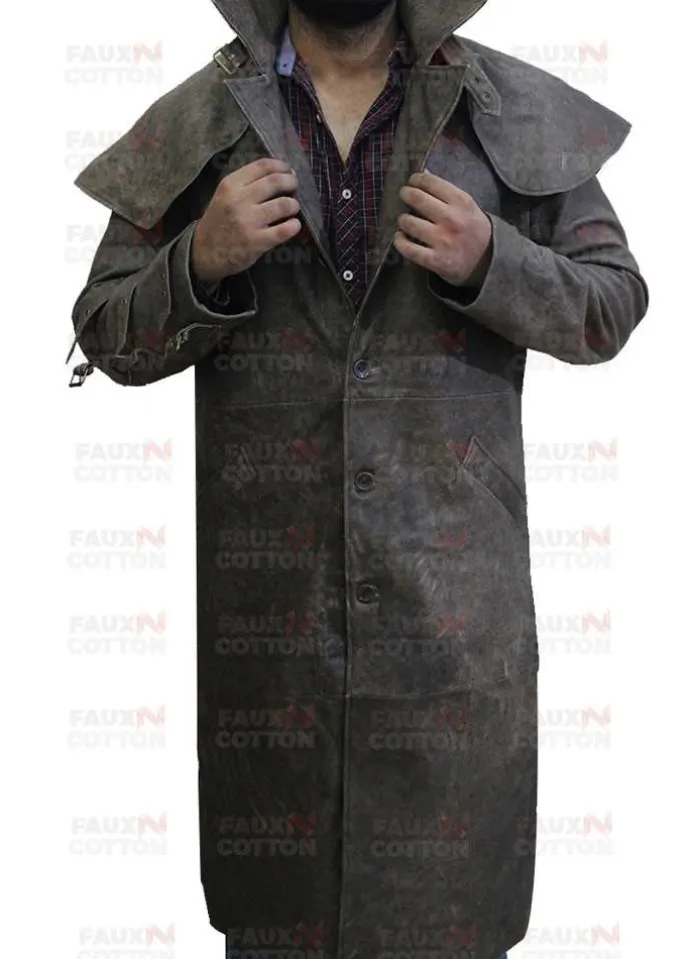 Hellboy Ron Perlman Leather Coat