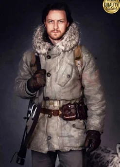 His Dark Materials James McAvoy White Fur Jacket