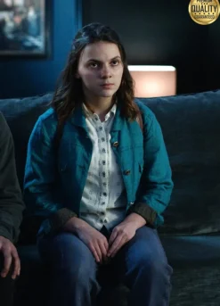 His Dark Materials S02 Lyra Belacqua Blue Jacket