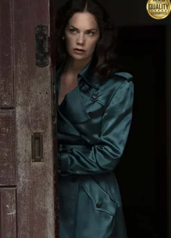 His Dark Materials S02 Mrs. Coulter Green Trench Coat