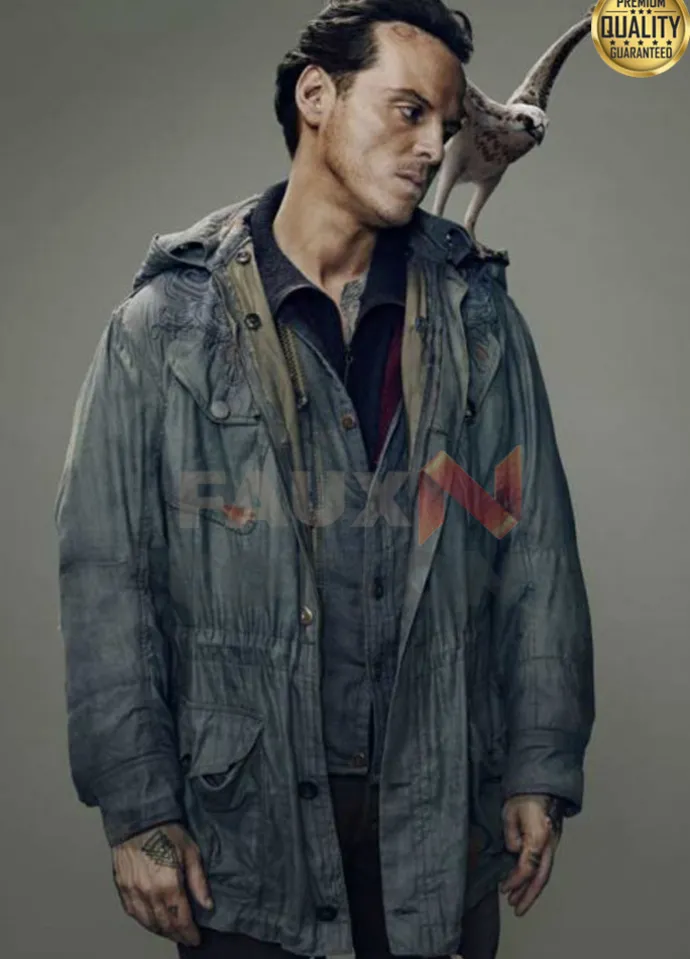 His Dark Materials Season 2 John Parry Jacket With Hood