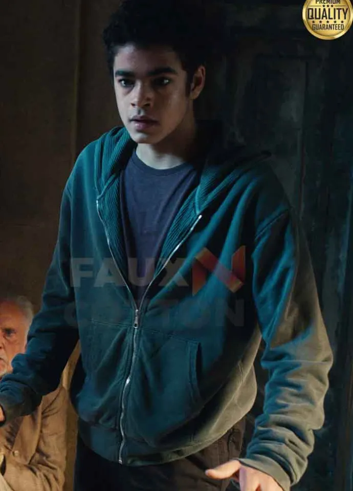 His Dark Materials Will Parry Blue Hood Jacket