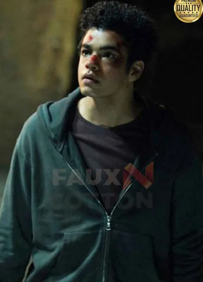 His Dark Materials Will Parry Blue Hood Jacket