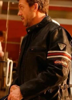 HOUSE HUGH LAURIE (DR GREGORY HOUSE) LEATHER JACKET
