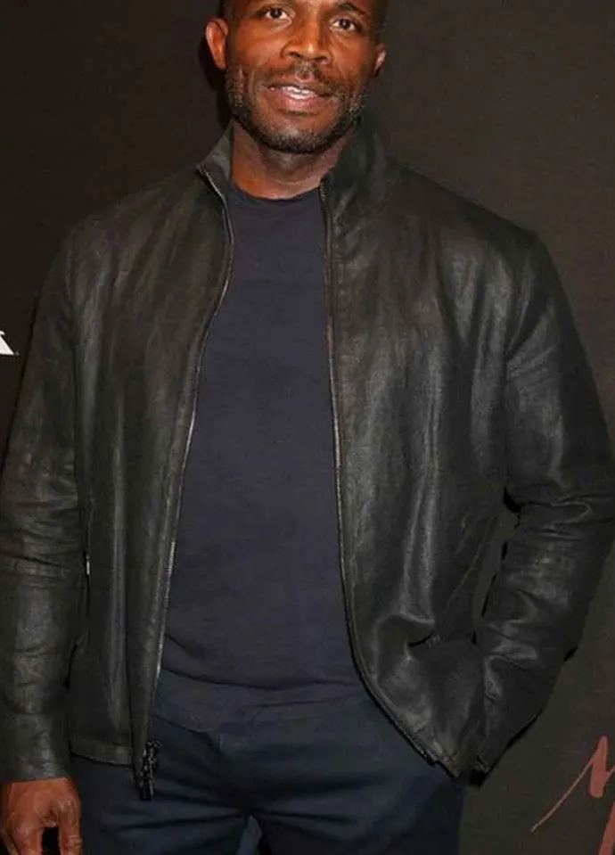 HOW TO GET AWAY WITH MURDER BILLY BROWN (NATE LAHEY) LEATHER JACKET