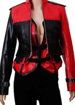 INJUSTICE 2 (HARLEY QUINN) TARA STRONG LEATHER JACKET