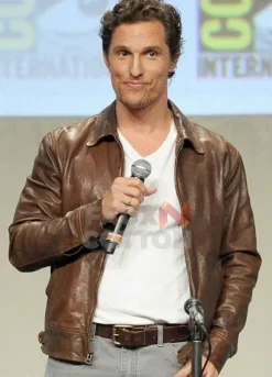 Interstellar Matthew McConaughey Leather Jacket