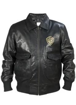 INTERVIEW WITH THE VAMPIRE CREW BLACK LEATHER JACKET